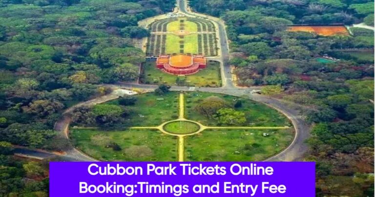 Cubbon Park Tickets Online Booking