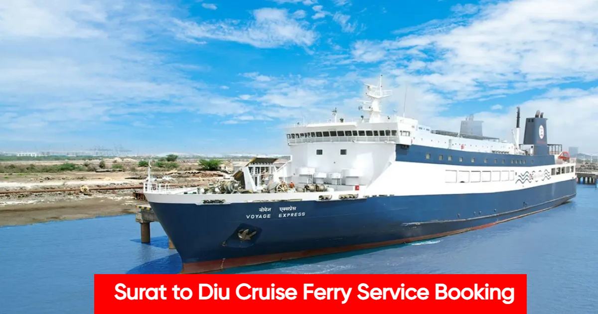 Surat to Diu Cruise Ferry Service Booking