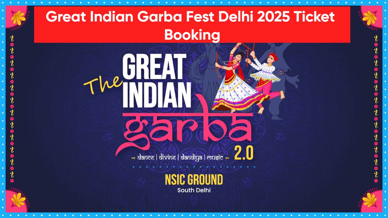 The Great Indian Garba Fest Delhi 2025